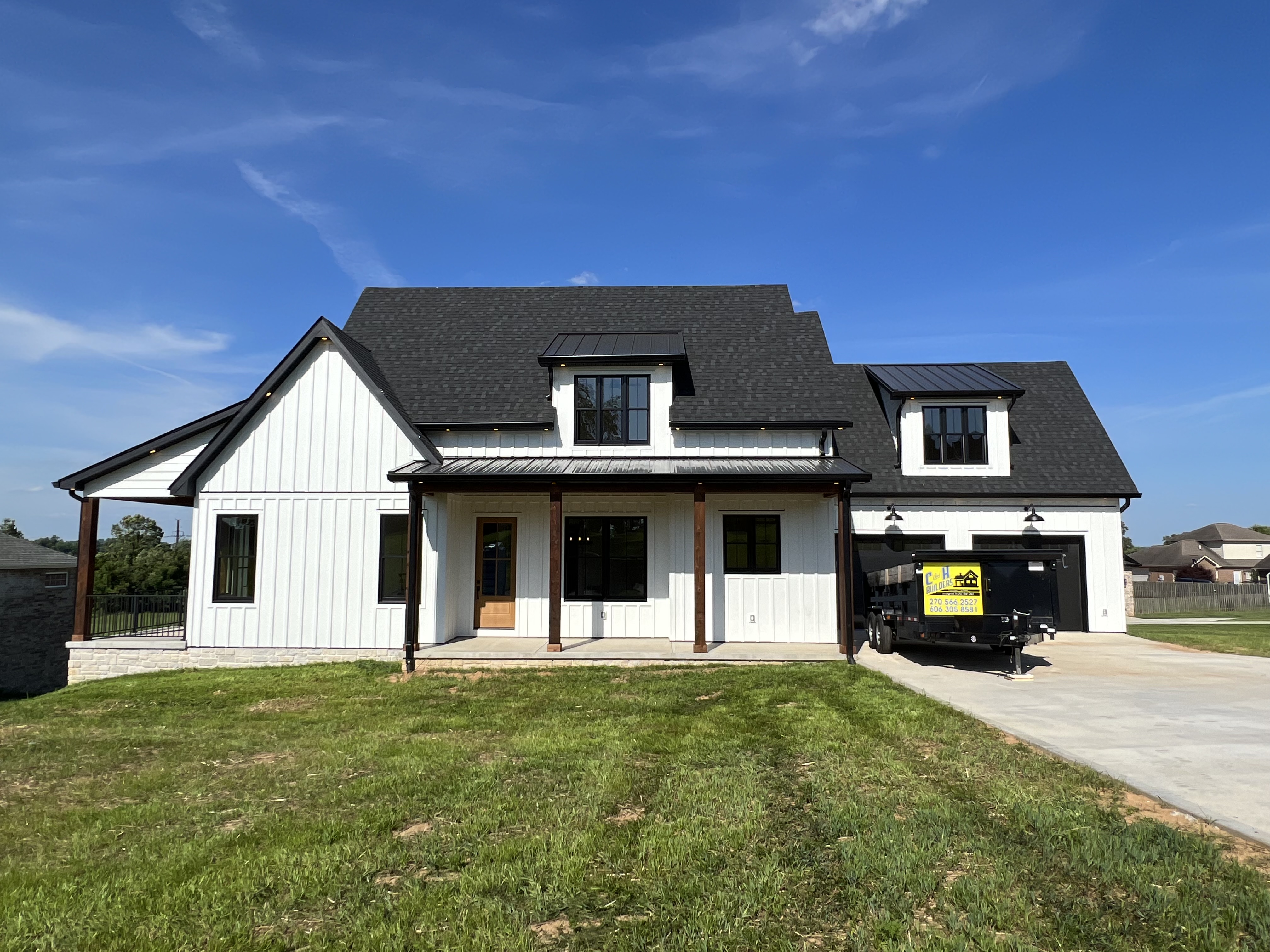 C&H Custom Home Builders - Lake House Project